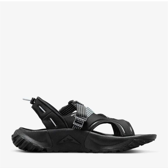 Nike Oneonta Men's Size 12 Sandals Black/Pure Platinum/Wolf Grey NWT - Picture 2 of 10